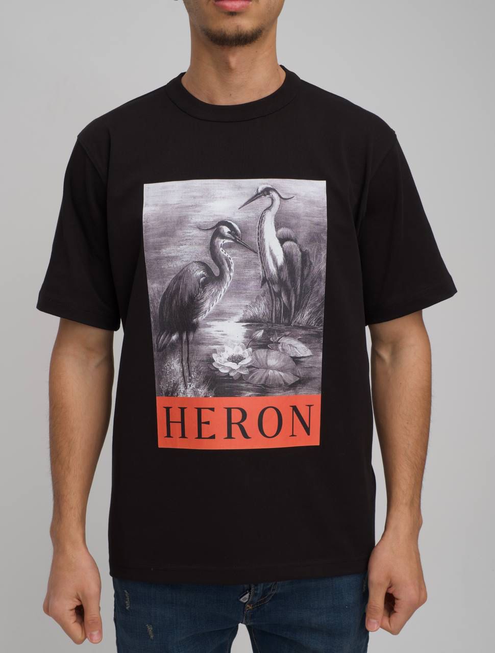 Heron Preston T-shirt Zwart