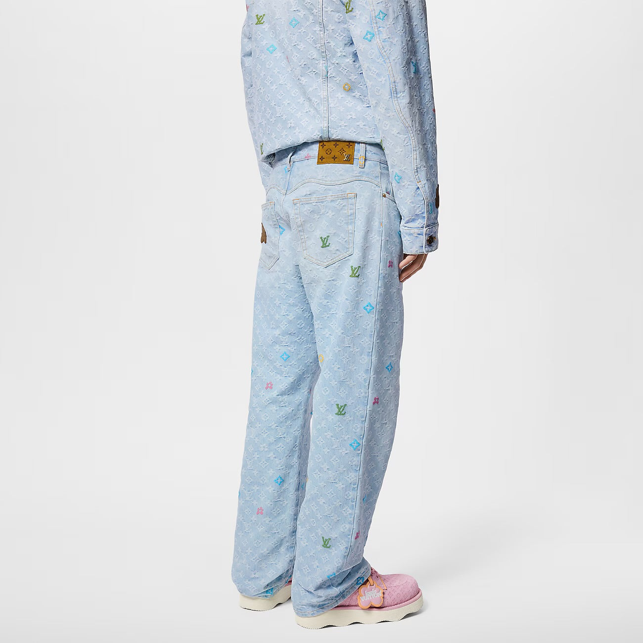 LOUIS VUITTON DENIM JACKET+JEANS