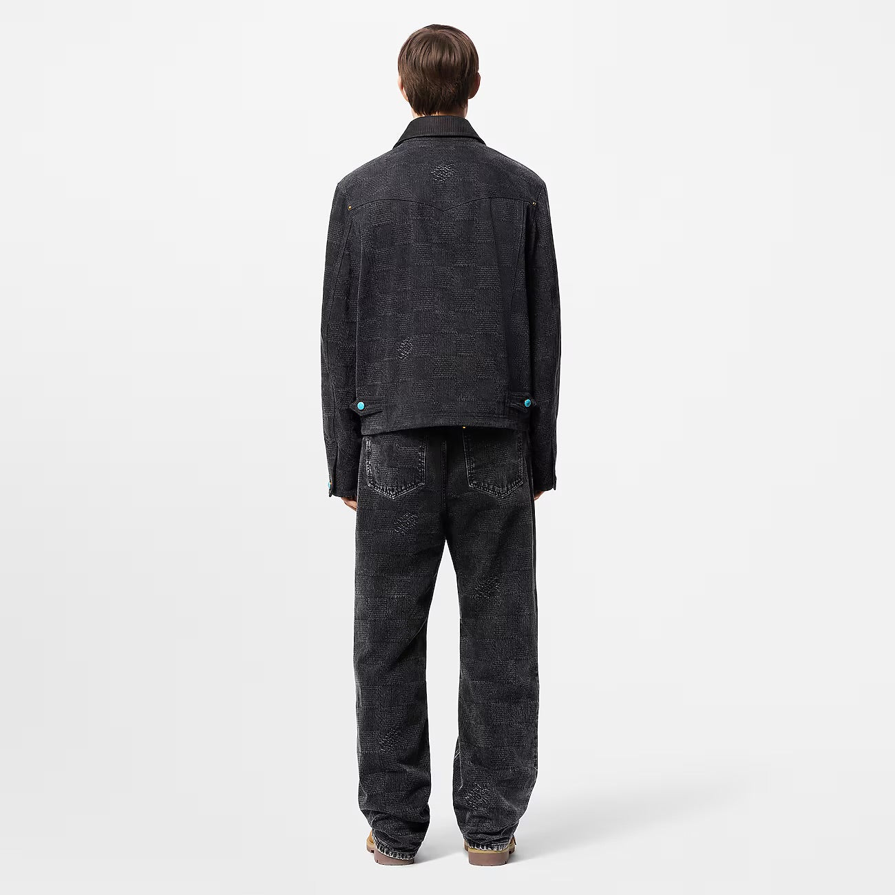 LOUIS VUITTON DENIM JACKET+JEANS