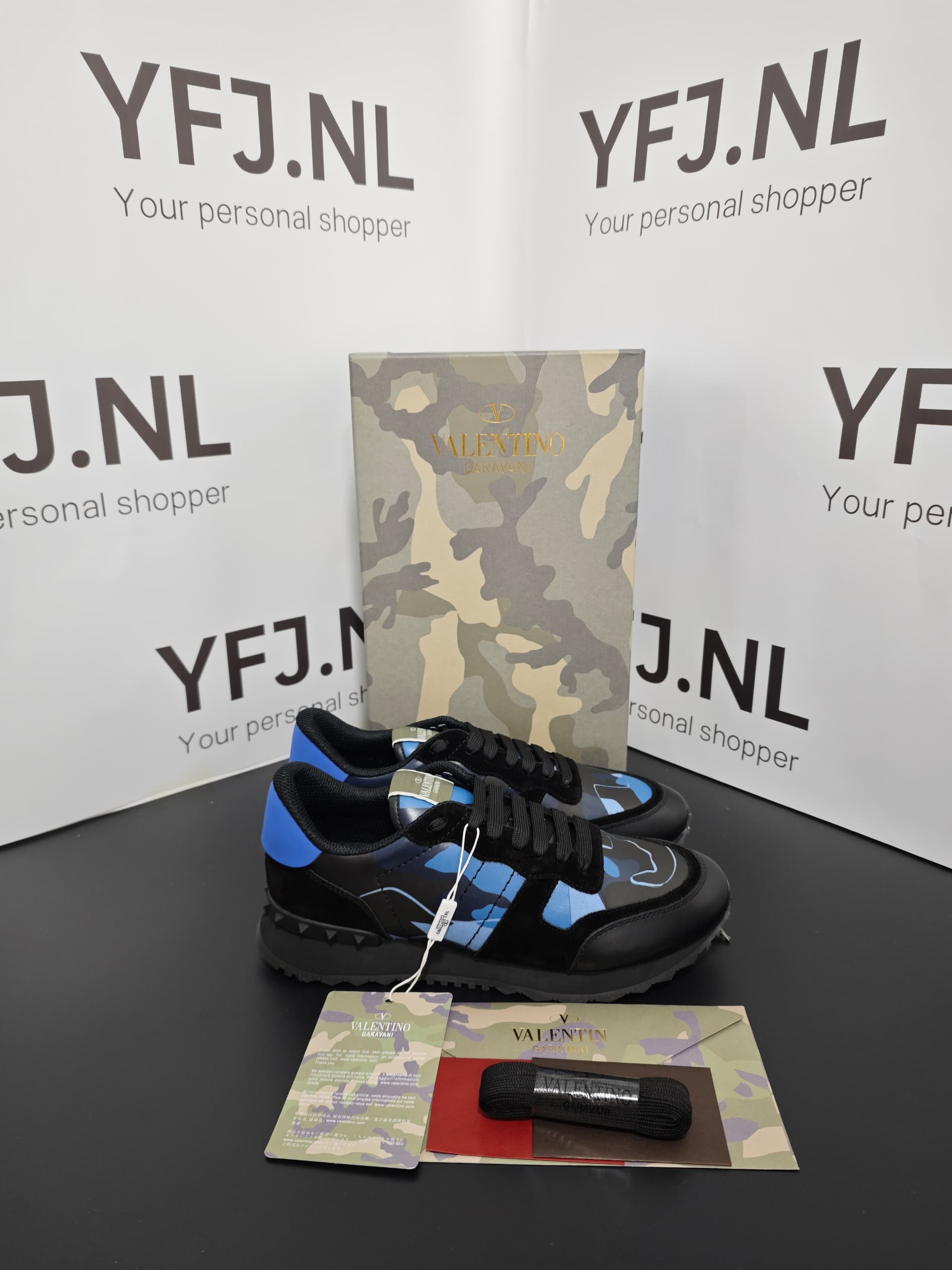 Valentino Garavani Camo Blue