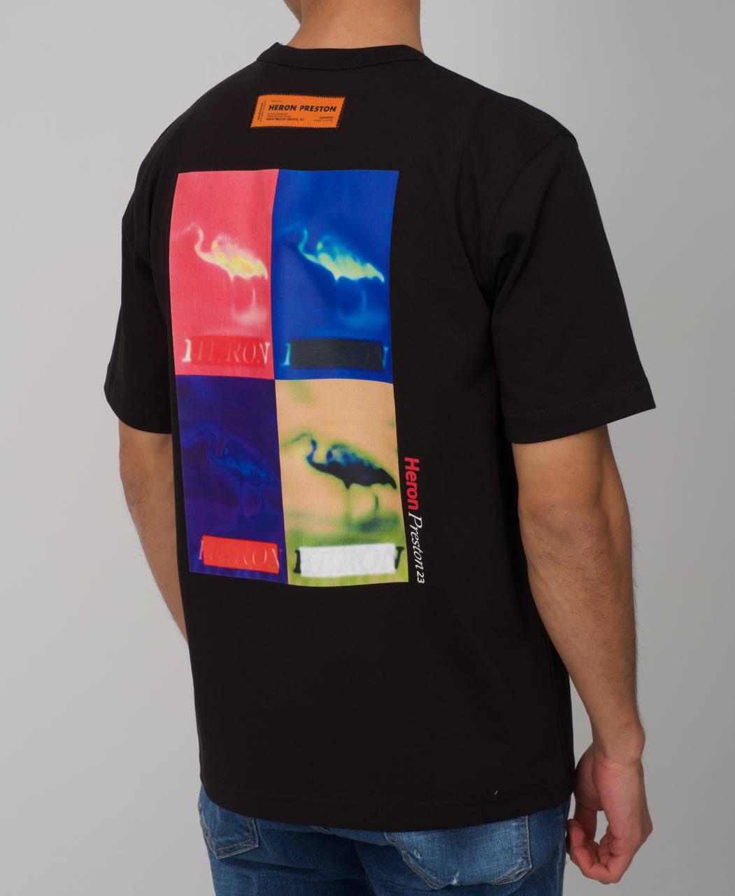 Heron Preston T-shirt Zwart