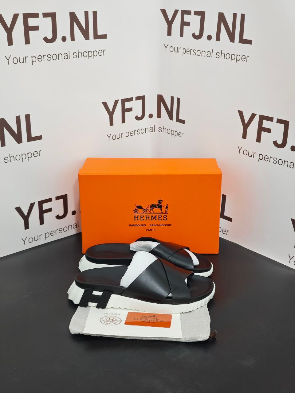 Hermes Slippers