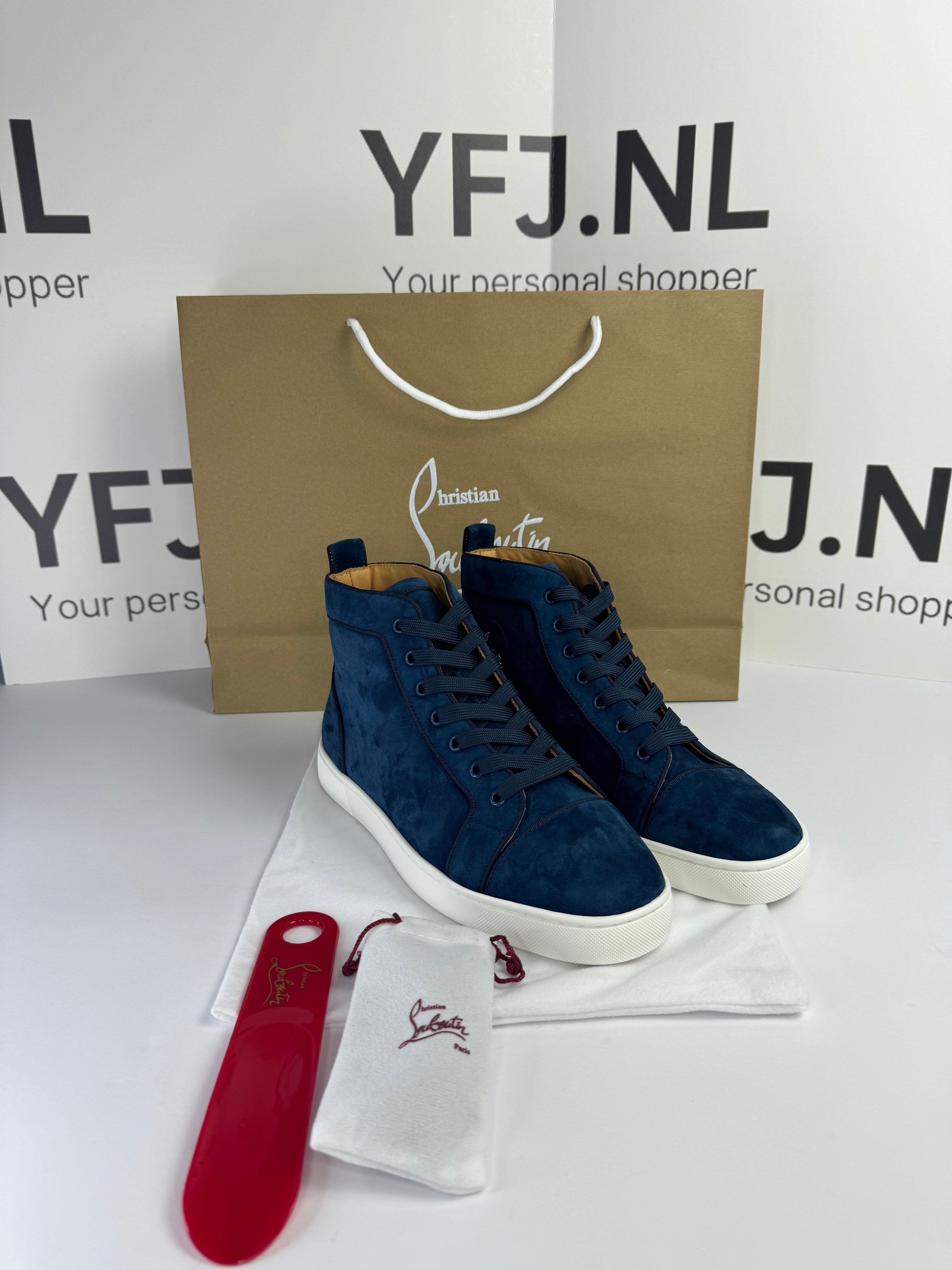 Christian Louboutin Donkerblauw