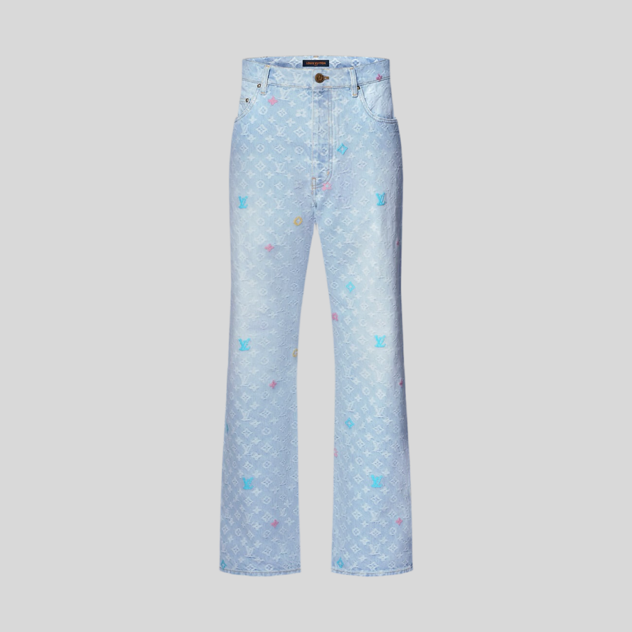 LOUIS VUITTON DENIM JACKET+JEANS